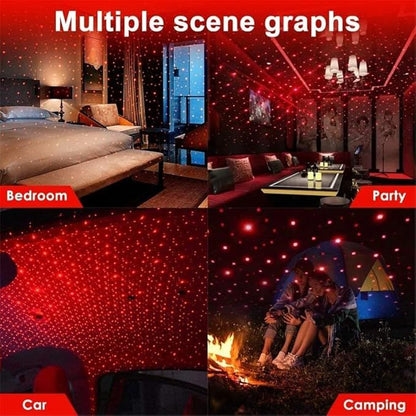 USB Roof Star Projector Lights With 3 Modes